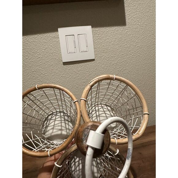 Home Decor Bundle (Basket, Pillow Covers & Accessory Holder) - Picture 8 of 11